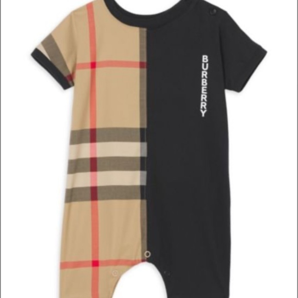 BURBERRY Baby's Lennox Half & Half Coveralls